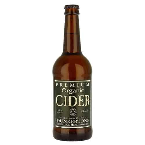 dunkertons premium organic cider